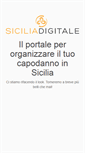 Mobile Screenshot of capodanno.siciliadigitale.com