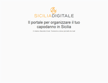 Tablet Screenshot of capodanno.siciliadigitale.com